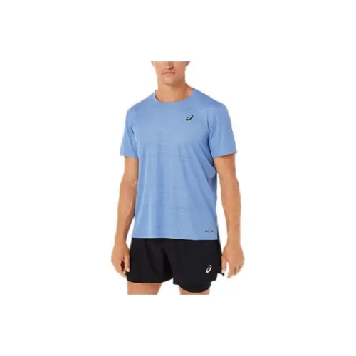 Asics Ventilate Actibreeze Short Sleeve Top T Shirt Men's Light Blue