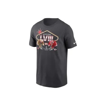 Nike Super Bowl LVIII Bound Matchup T-Shirt Men's Anthracite