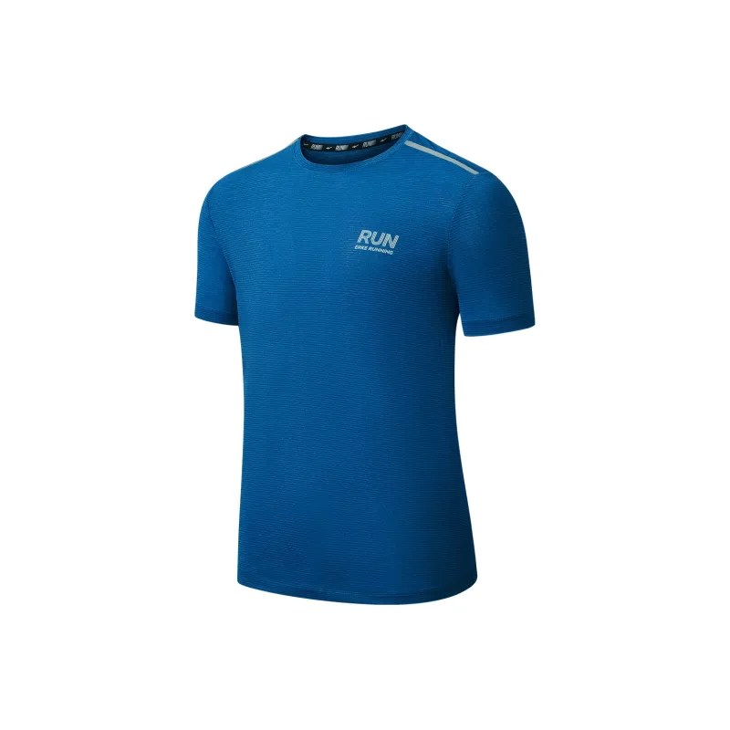 Erke T Shirts Men Icy Spring Blue-0