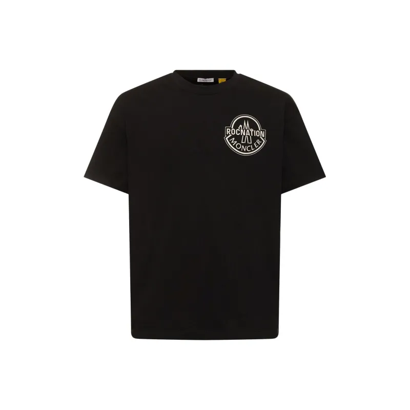 Moncler X Roc Nation By Jay Z Logo T Shirt-0