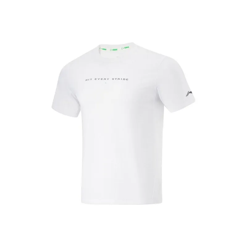 LiNing T Shirt Men's Standard White-0