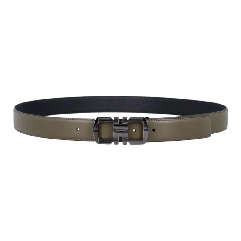 Ferragamo Reversible Gancini Buckle Belt-1