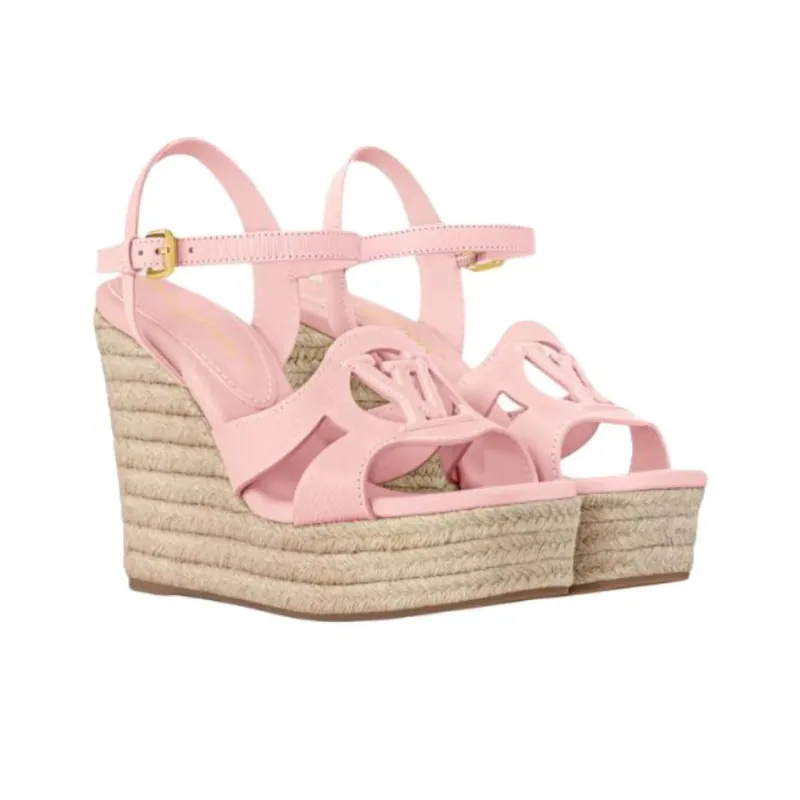 LOUIS VUITTON Isola Strap Sandals 8.5cm Women's Pink-2