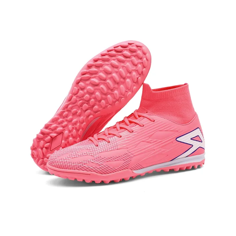 QIUTEXIONG FG Rubber Long Studs TF Rubber Broken Studs Soft Ground Firm Ground Slip Resistant Soccer Shoes Unisex-20