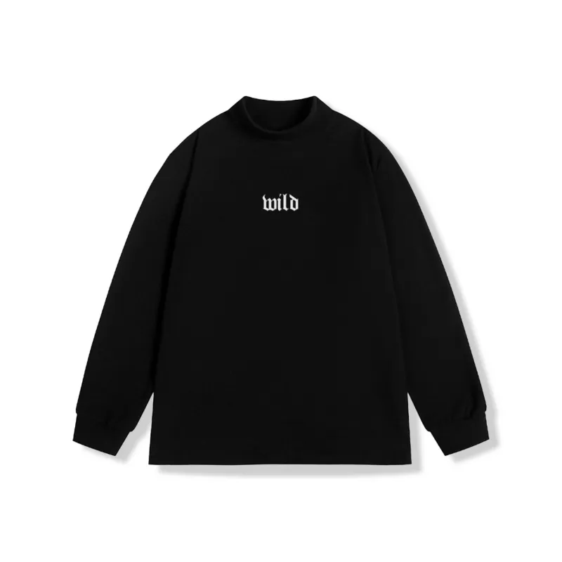 WILD LEADER T Shirt Unisex Black-0
