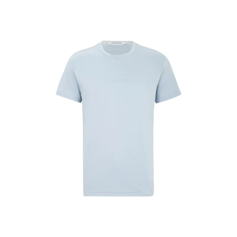 Calvin Klein T Shirts Men Light Blue-0