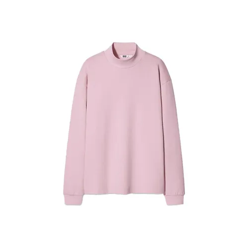 UNIQLO T Shirts Unisex Pastel Pink