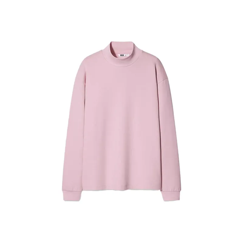 UNIQLO T Shirts Unisex Pastel Pink-0