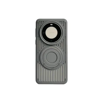 Sopi Acrylic Material Magnetic Gray Pull Handle Stand Phone Cases Set Compatibility With Huawei Mate 70/60 Pro/Pro+