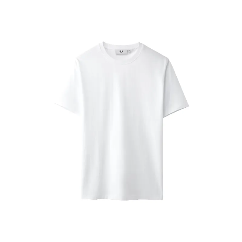 HLA T Shirts Men Cooling, 3A Antibacterial Bleached Pattern L1-0