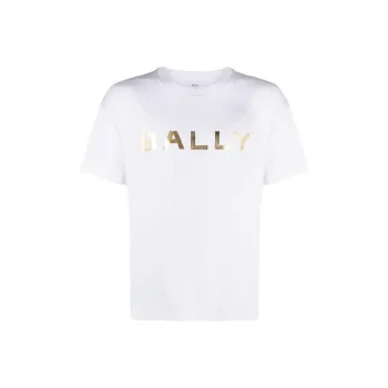BALLY Logo Printed Crewneck T Shirt