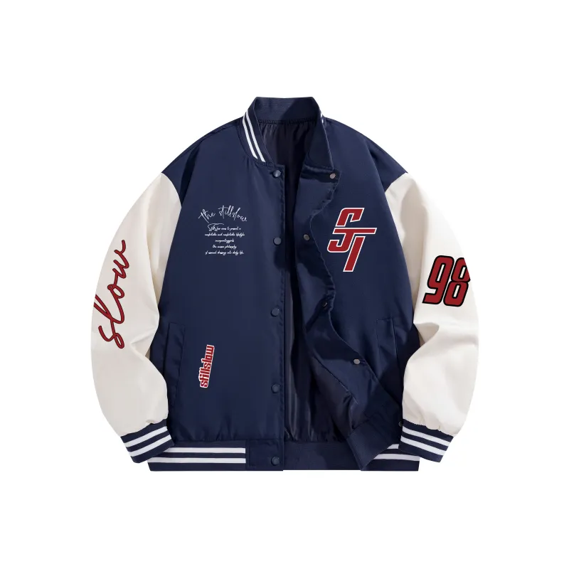 Stillslow Baseball Jacket Unisex-4