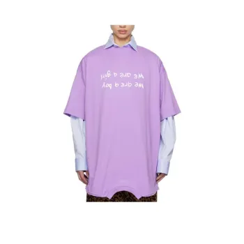 Vetements T-Shirts Men Purple