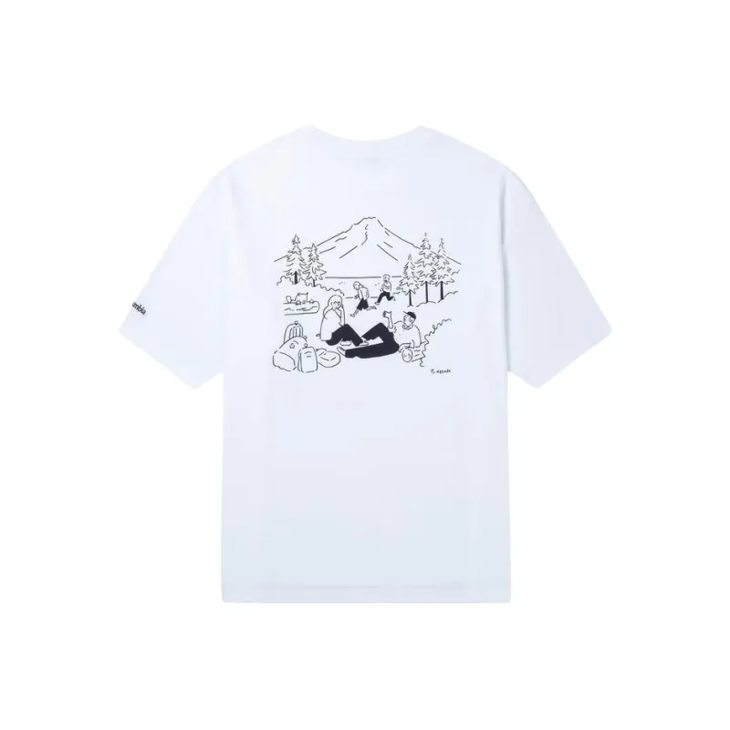 Columbia X Long Field Male Co titled Series T Shirt Unisex-0