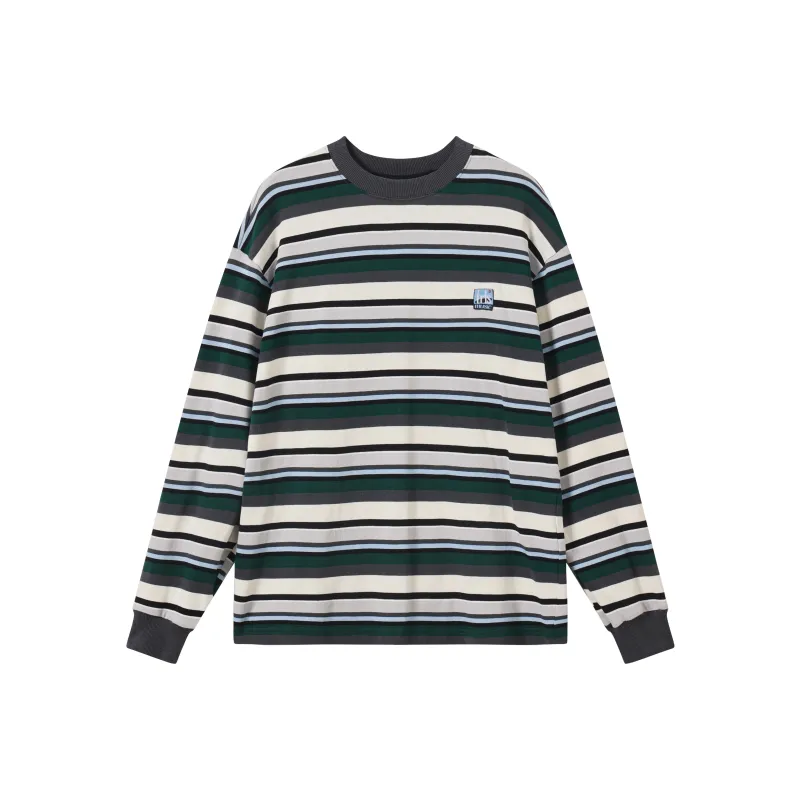 Thrillscrew T-Shirts Unisex Jasper Stripes-0