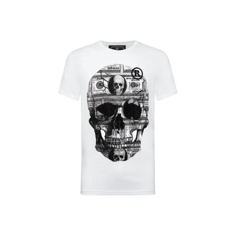 PHILIPP PLEIN T Shirts Men White-0