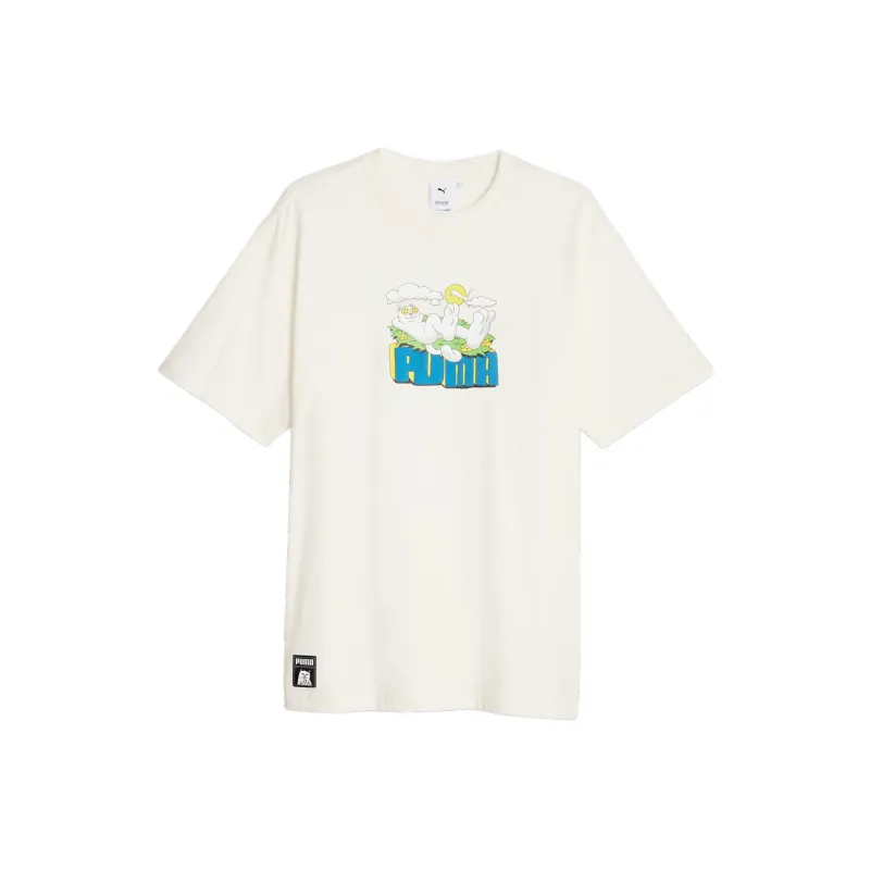 PUMA X RIPNDIP Co branded Series T Shirt Men's White-0