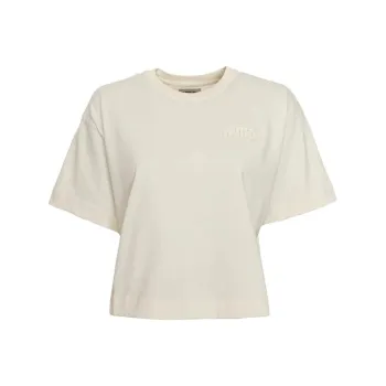 AUTRY Boxy Fit Cropped T Shirt
