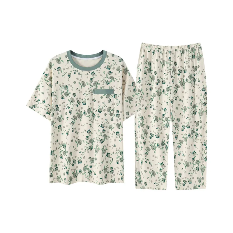 MADALLO Pajama Set Women's Dark Cyan-0