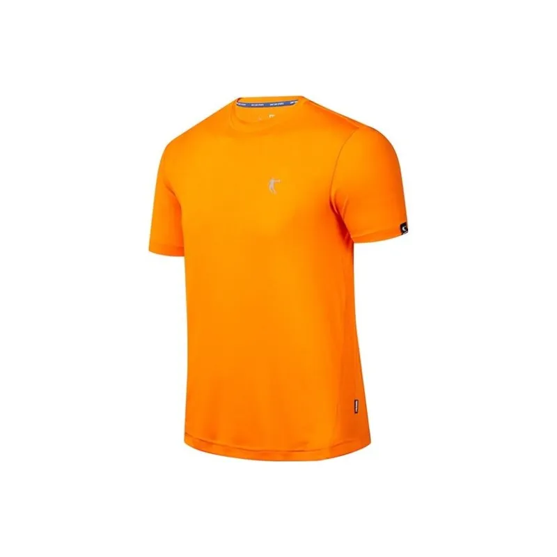 QIAODAN T Shirt Men's Sun Orange-0