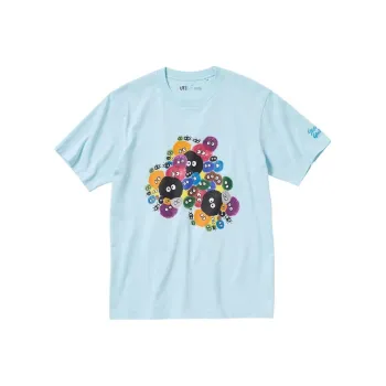 UNIQLO Studio Ghibli Co titled Series T Shirt Unisex Light Blue