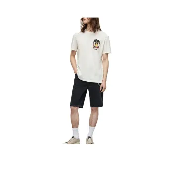 ALLSAINTS T-Shirts Men Khaki White