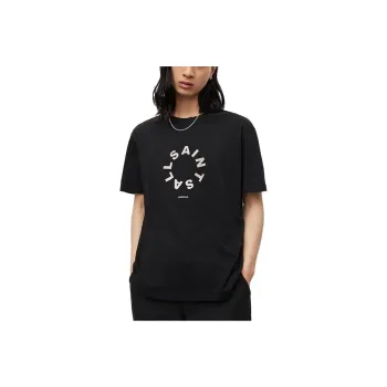 ALLSAINTS T-Shirts Men Black Washed Black