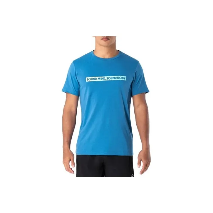 Asics T-Shirt Men's Reborn Blue-0