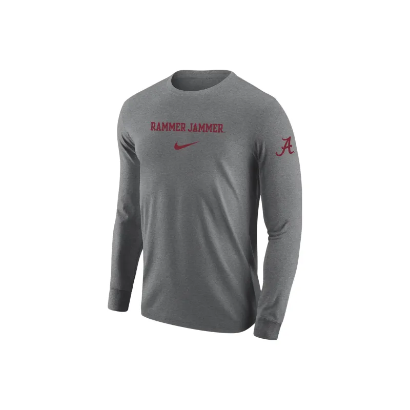 Nike Alabama Men's Nike College Long Sleeve T Shirt-0