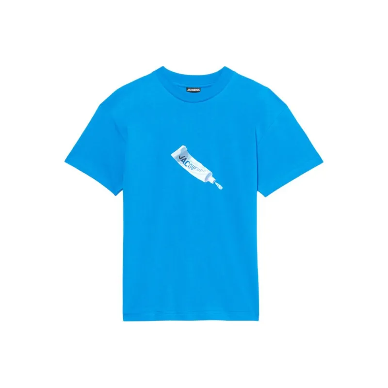 Jacquemus T-Shirts Unisex Blue-0
