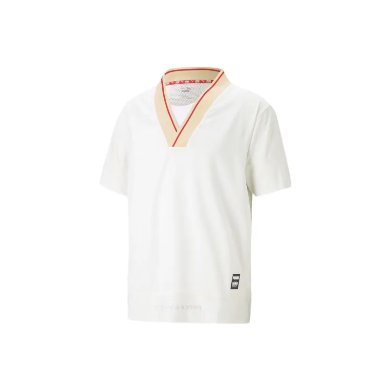 PUMA Run Ciele T Shirts Men White-0