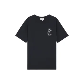 Maison Kitsune SS24 T Shirt Unisex Black