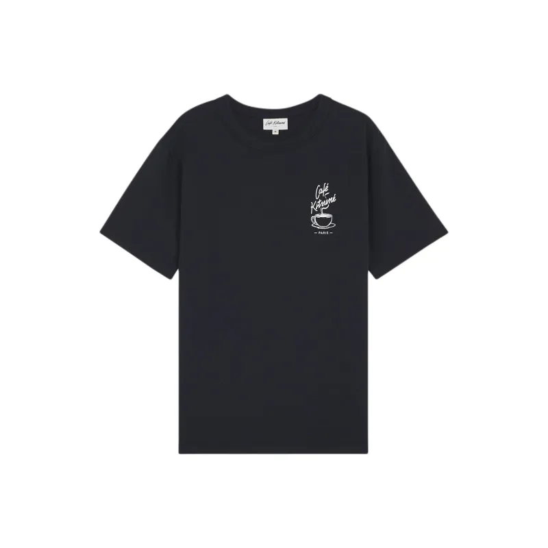 Maison Kitsune SS24 T Shirt Unisex Black-0