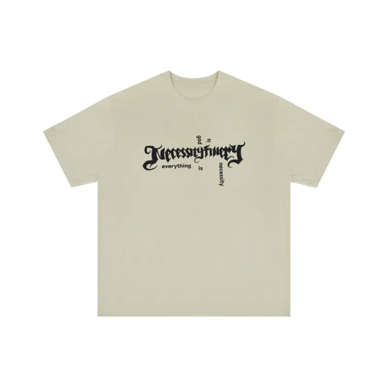 Necessity Finery T-Shirts Unisex Ecru-0