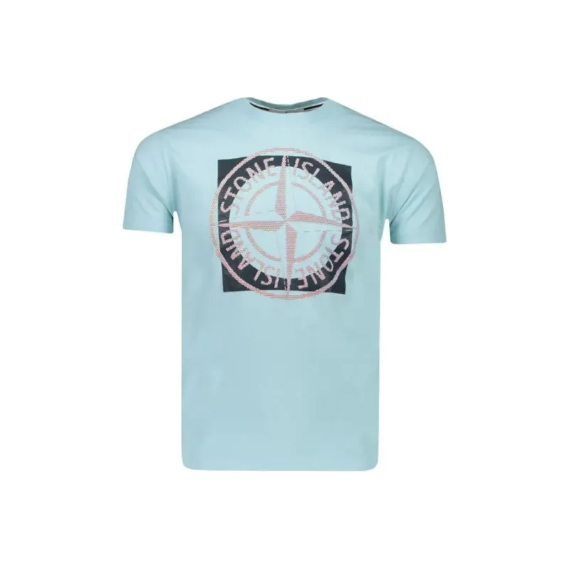 STONE ISLAND T Shirt Men's Bright Blue-0