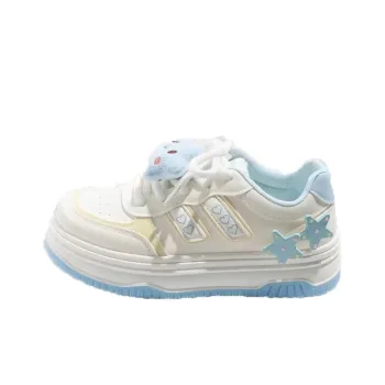 Boldi Kuki Low Top Skateboard Shoes Women's Sky Blue