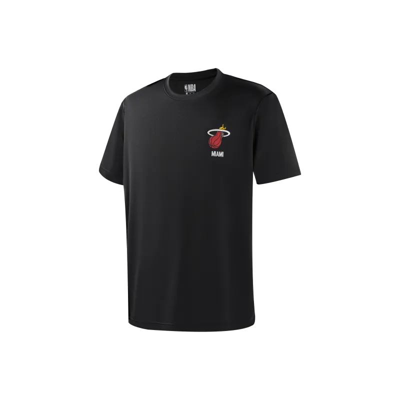 NBA Miami Heat T Shirts Unisex Black-0