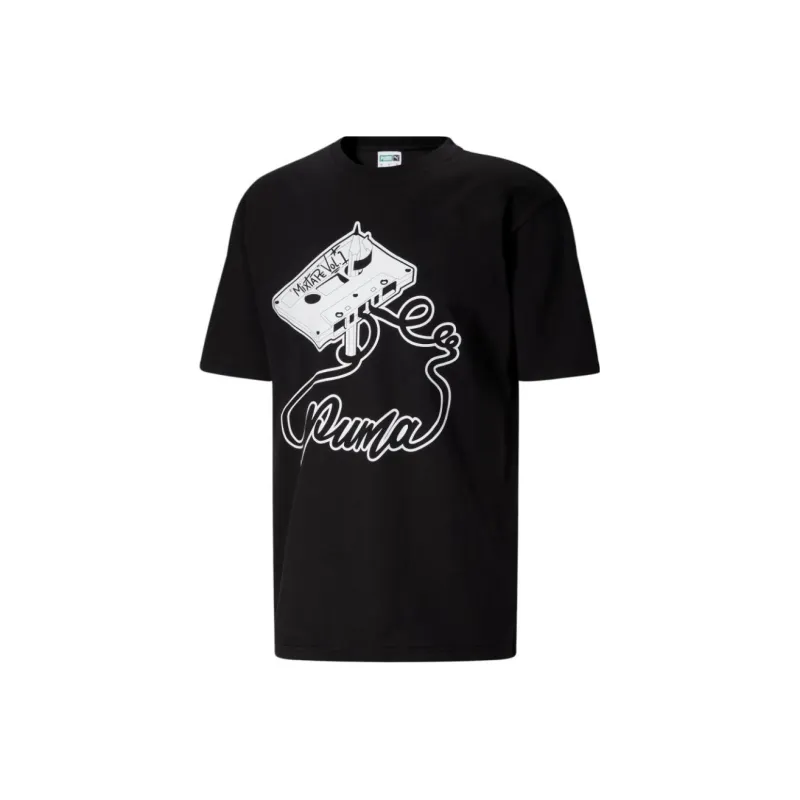 PUMA CLASSICS T-Shirts Men Black-0