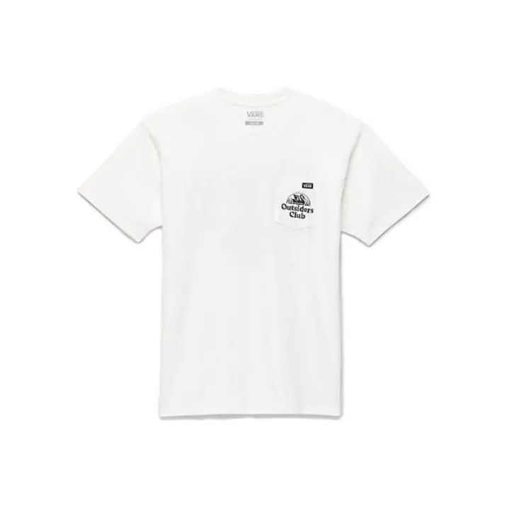 Vans OUTSIDERS CLUB T-Shirts Unisex White-0
