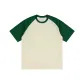Apricot & Green Color (Raglan Sleeve Style)