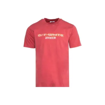 OFF WHITE T Shirts Men Red