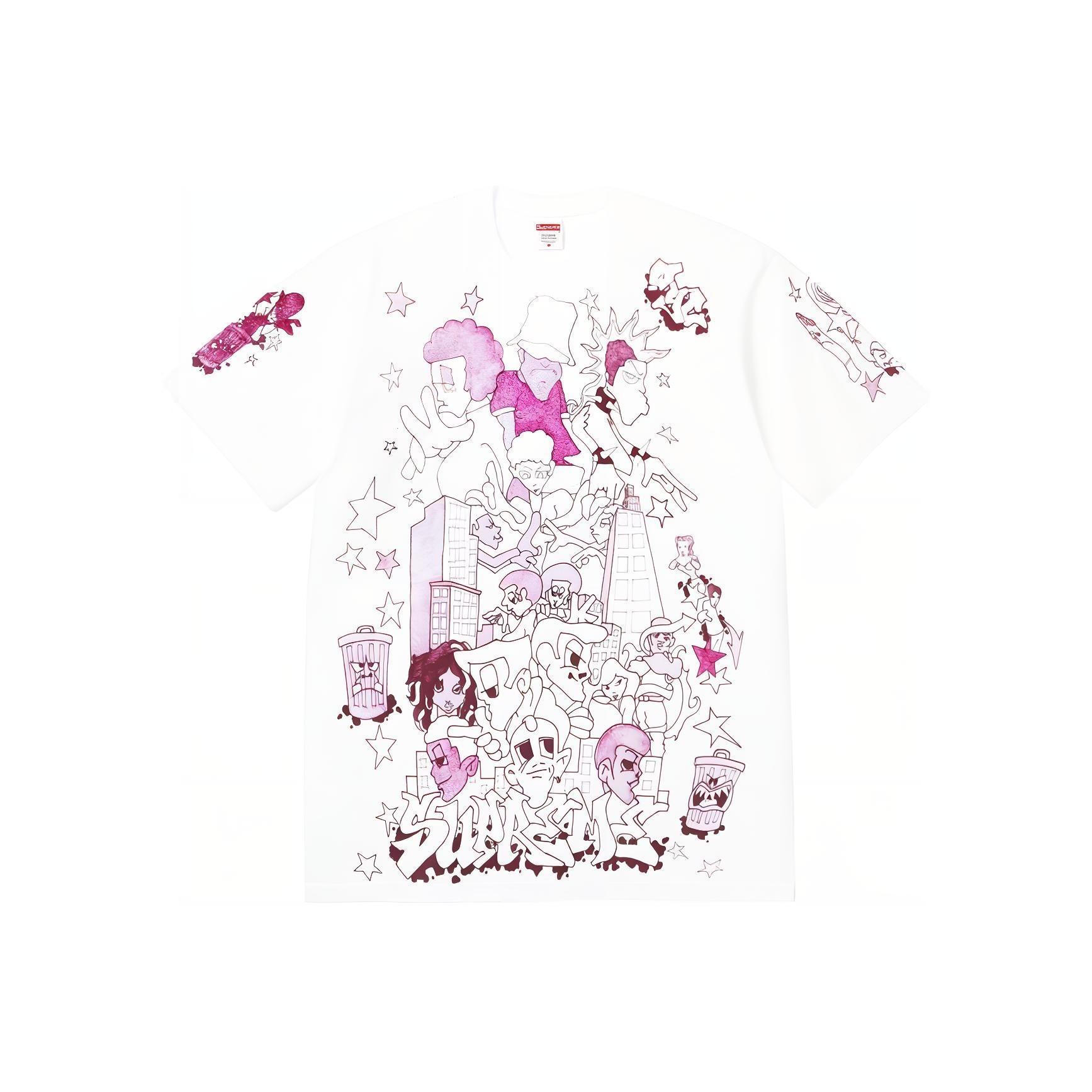 supreme Lady Pink Tee white Mサイズ 新品