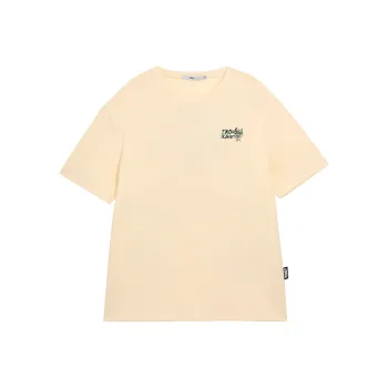 HLA T Shirts Men Beige Apricot Pattern 60