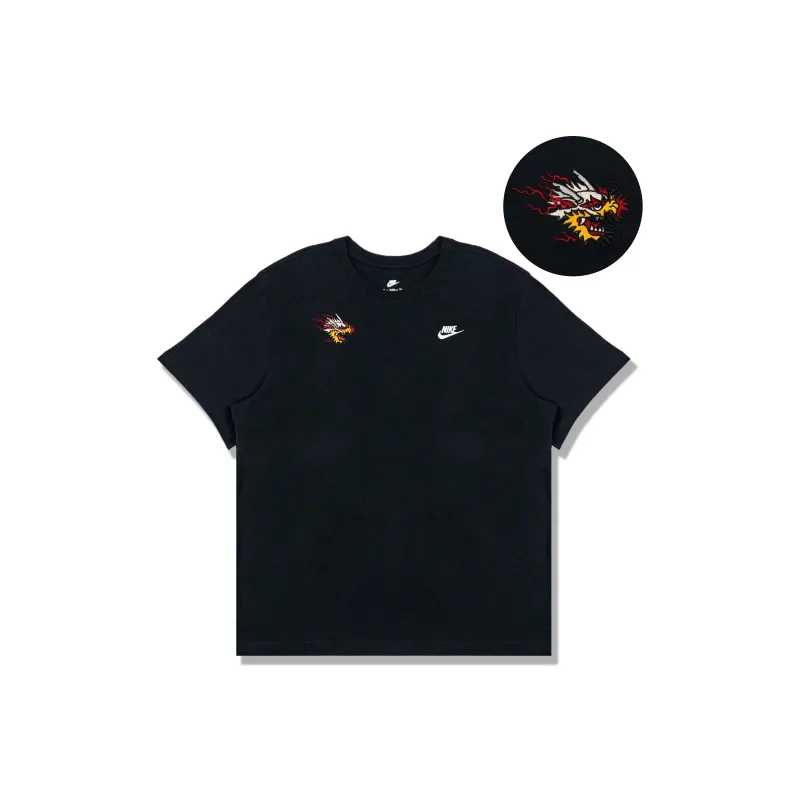Nike T Shirts Unisex Black-0