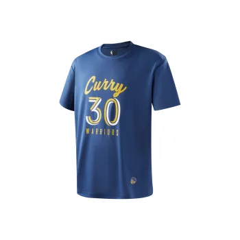 NBA Set in Sleeve T Shirt Unisex Navy Blue
