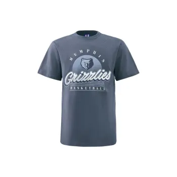 NBA Grizzlies Team T Shirts Unisex Gale Gray