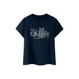 Women's Cropped Ink Blue