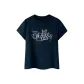 Women's Cropped Ink Blue