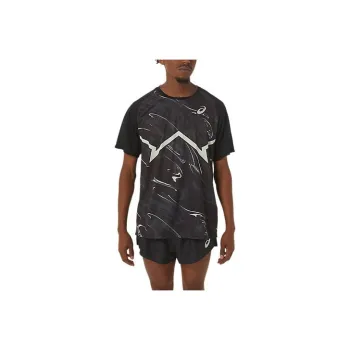 Asics CJ LINE LIGHT SS TOP T Shirt Men's Black