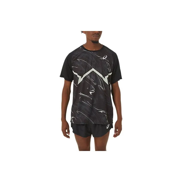 Asics CJ LINE LIGHT SS TOP T Shirt Men's Black-0